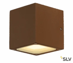 SLV 232537 SITRA CUBE, Outdoor Wandleuchte, TCR-TSE, IP44, Max. 18W