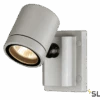 SLV 233104 Outdoor Wandleuchte GU10, Silbergrau -Laden Für Heimbeleuchtung 06759b302bf7a4a443db6ee65893b8f42ab42ac2