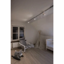 SLV 1002111 Schienenstrahler QPAR51 Für Hochvolt-Schienensystem, 1-Phasen, GU10, Ohne Leuchtmittel -Laden Für Heimbeleuchtung 0677389c6e112be679a5c3a7847998cb9b68b4a3