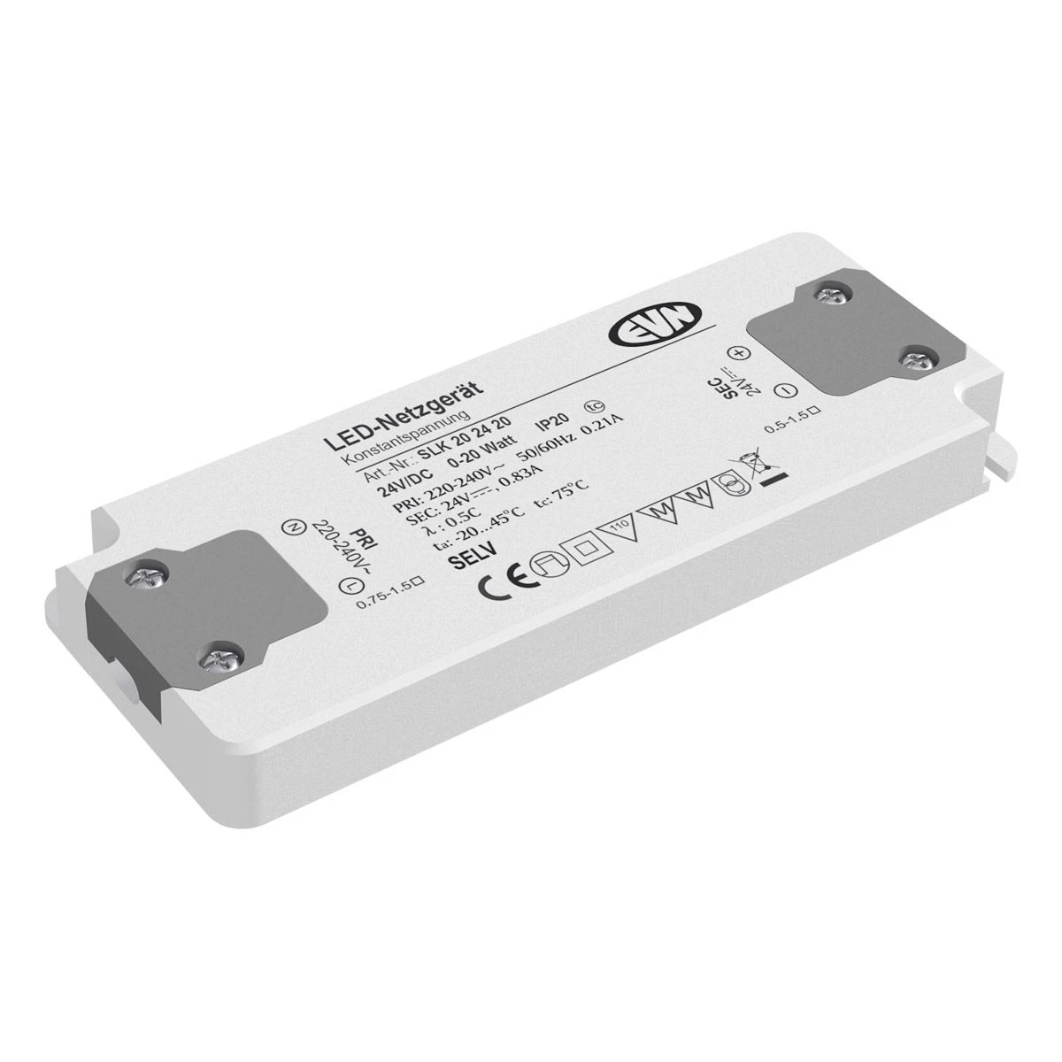 EVN SLK202420 NG 24V/DC, 0,1-20W, IP20 3 EVN SLK202420 NG 24V/DC, 0,1-20W, IP20