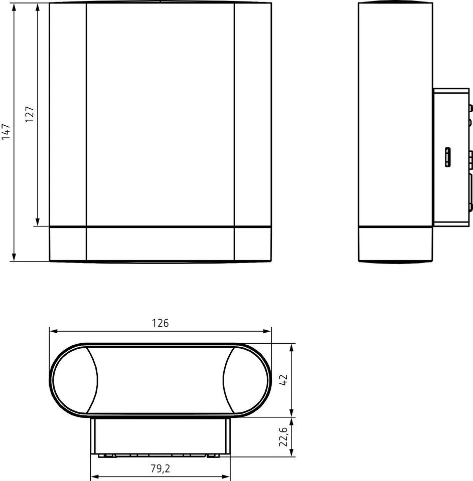 Theben 1020903 LED-Stahler TheLeda D U AL , 11,5W Mit Bewegungsmelder, Aluminium 5 Theben 1020903 LED-Stahler TheLeda D U AL , 11,5W Mit Bewegungsmelder, Aluminium – Bild 3