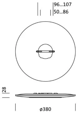 Siteco 0MD5307L1830 Rondel Flat, LED Wand- Und Deckenleuchte 380mm, 1800lm, 830, 18W 6 Siteco 0MD5307L1830 Rondel Flat, LED Wand- Und Deckenleuchte 380mm, 1800lm, 830, 18W -Laden Für Heimbeleuchtung 0725f8b9b749634dfa581312c1baaae605167d49 1