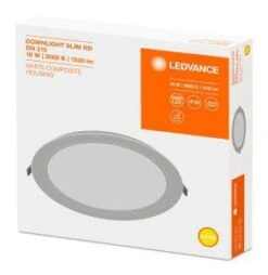 LEDVANCE Downlight Flach 18W Ø210mm, Kaltw., Nicht Dimmbar 14 LEDVANCE Downlight Flach 18W Ø210mm, Kaltw., Nicht Dimmbar -Laden Für Heimbeleuchtung 08b6a86dc5b38d0e36d438657fc0048afa3d51c5 1