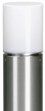 Albert 692098 Edelstahl-Pollerleuchte, Höhe 0,9m, E27