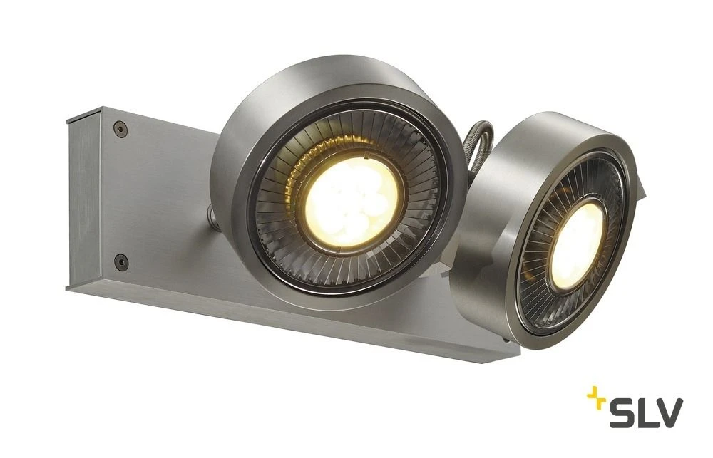 SLV 147316 KALU 2 Deckenleuchte, ES111/GU10, 2x75W 7 SLV 147316 KALU 2 Deckenleuchte, ES111/GU10, 2x75W – Bild 5