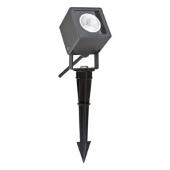 EVN PLCQ65091502 LED Gartenspot IP65, 9W, 3000K, 512lm, 1,8m Zuleitung