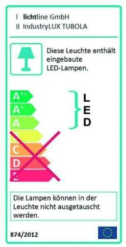 Lichtline 811595300022 LED-Feuchtraumleuchte TUBOLA 1500 K3, 1500mm, 28W, 4000-6500K -Laden Für Heimbeleuchtung 159b99648f89db143815250aeb31a1084f87ba5e