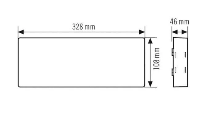 ESYLUX EN10077609 Einzelbatterie-Notleuchte Zur Rettungswegkennzeichnung 14m 4 ESYLUX EN10077609 Einzelbatterie-Notleuchte Zur Rettungswegkennzeichnung 14m – Bild 2