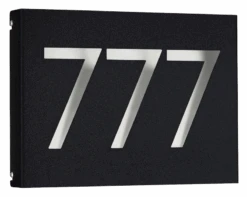 Albert 666005 Hausnummernleuchte 3-stellige Ziffern