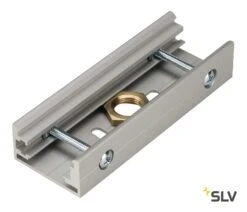 SLV145604 EUTRAC Stoßstellenverbinder, Silbergrau
