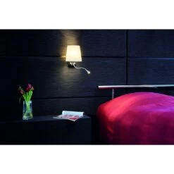 SLV 149452 COUPA FLEXLED Wandleuchte Mit LED-Leseleuchte -Laden Für Heimbeleuchtung 3312d8e1a751c8f40b8d75c310e4b3f9290fc272