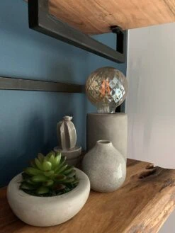 BAILEY 140639 Tischleuchte Beton E27, Höhe 13 Cm 7 BAILEY 140639 Tischleuchte Beton E27, Höhe 13 Cm -Laden Für Heimbeleuchtung 366652dc4dd90c53f6517167f6f1484e76db2ec2