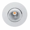 ALED 5703050501002 LED Downlight EVO S Full Spectrum Indoor/Outdoor 6W 520lm 2700K 45° IP54 Weiß Ausschnitt 68-83mm Schwenkbar 0-30°