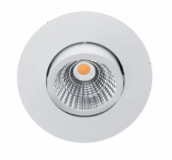 ALED 5703050501002 LED Downlight EVO S Full Spectrum Indoor/Outdoor 6W 520lm 2700K 45° IP54 Weiß Ausschnitt 68-83mm Schwenkbar 0-30°