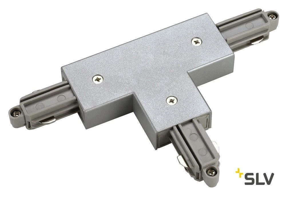 SLV 143082 T-Verbinder/ Einspeiser, Erde Rechts, Silbergrau 3 SLV 143082 T-Verbinder/ Einspeiser, Erde Rechts, Silbergrau
