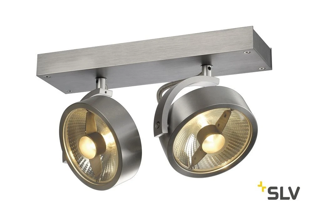 SLV 147316 KALU 2 Deckenleuchte, ES111/GU10, 2x75W 3 SLV 147316 KALU 2 Deckenleuchte, ES111/GU10, 2x75W