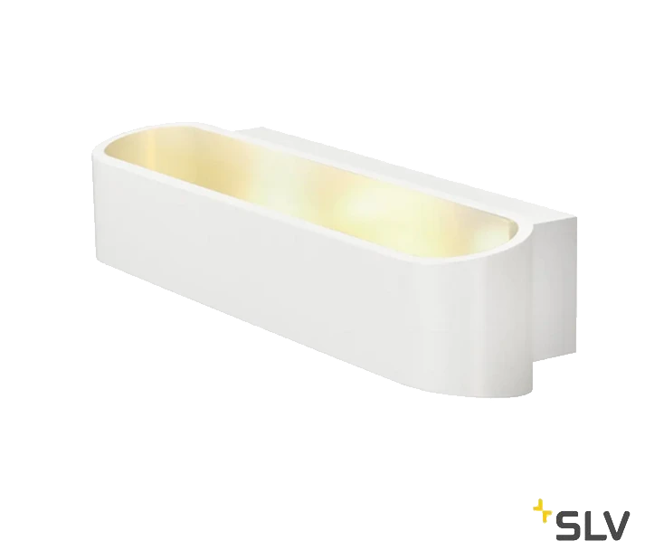 SLV 151271 ASSO 300, Wandleuchte, LED, 3000K, Oval, L/B/H 30/9,5/7 Cm 3 SLV 151271 ASSO 300, Wandleuchte, LED, 3000K, Oval, L/B/H 30/9,5/7 Cm