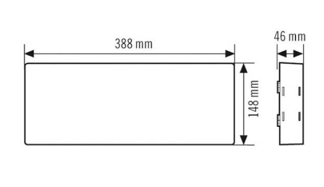 ESYLUX EN10077241 Einzelbatterie-Notleuchte Zur Rettungswegkennzeichnung 24 M 4 ESYLUX EN10077241 Einzelbatterie-Notleuchte Zur Rettungswegkennzeichnung 24 M – Bild 2