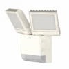 Theben 1020802 TheLeda S17-100 WH LED-Strahler Mit 17 W Und Integriertem Bewegungsmelder -Laden Für Heimbeleuchtung 430fca8c1a8aad1354a77fff4c83fc7b353553f1