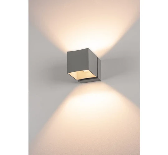 SLV 1000335 SQUARE TURN, QT14, Outdoor Wandleuchte, Max. 42W, IP44 5 SLV 1000335 SQUARE TURN, QT14, Outdoor Wandleuchte, Max. 42W, IP44 – Bild 3