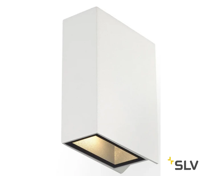 SLV 232471 QUAD 2, Wandleuchte, LED, 3000K, IP44, Eckig, Up/down, 6W 3 SLV 232471 QUAD 2, Wandleuchte, LED, 3000K, IP44, Eckig, Up/down, 6W