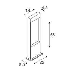 SLV 1002957 LED-Wegeleuchte FLATT POLE, Höhe 65cm 10 SLV 1002957 LED-Wegeleuchte FLATT POLE, Höhe 65cm -Laden Für Heimbeleuchtung 48c7174ebcb1478dda6a89e366a50f7fbd49fbde 1