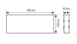 ESYLUX EN10077227 Einzelbatterie-Notleuchte Zur Rettungswegbeleuchtung -Laden Für Heimbeleuchtung 4b05cbcaae11f5b10ce538b61103881d6cfd8c3a
