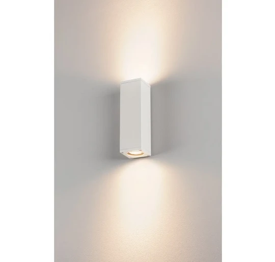 SLV 229531 THEO, Outdoor Wandleuchte, QPAR51, IP44, Eckig, Up/down, Max. 70W 5 SLV 229531 THEO, Outdoor Wandleuchte, QPAR51, IP44, Eckig, Up/down, Max. 70W – Bild 3