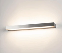 SLV 151786 SEDO 14, Wandleuchte, LED, 3000K, Eckig, Aluminium Gebürstet, Glas Satiniert, L/B/H 59,5/8,5/4 Cm, 17W -Laden Für Heimbeleuchtung 52afa9d719c941f980634c6856d9410146dde281