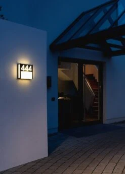 Albert 686401 Hausnummern-Wandleuchte, LED 10W, Weiß -Laden Für Heimbeleuchtung 54ed0906b19328589be80549a02be6d2f4019461 3