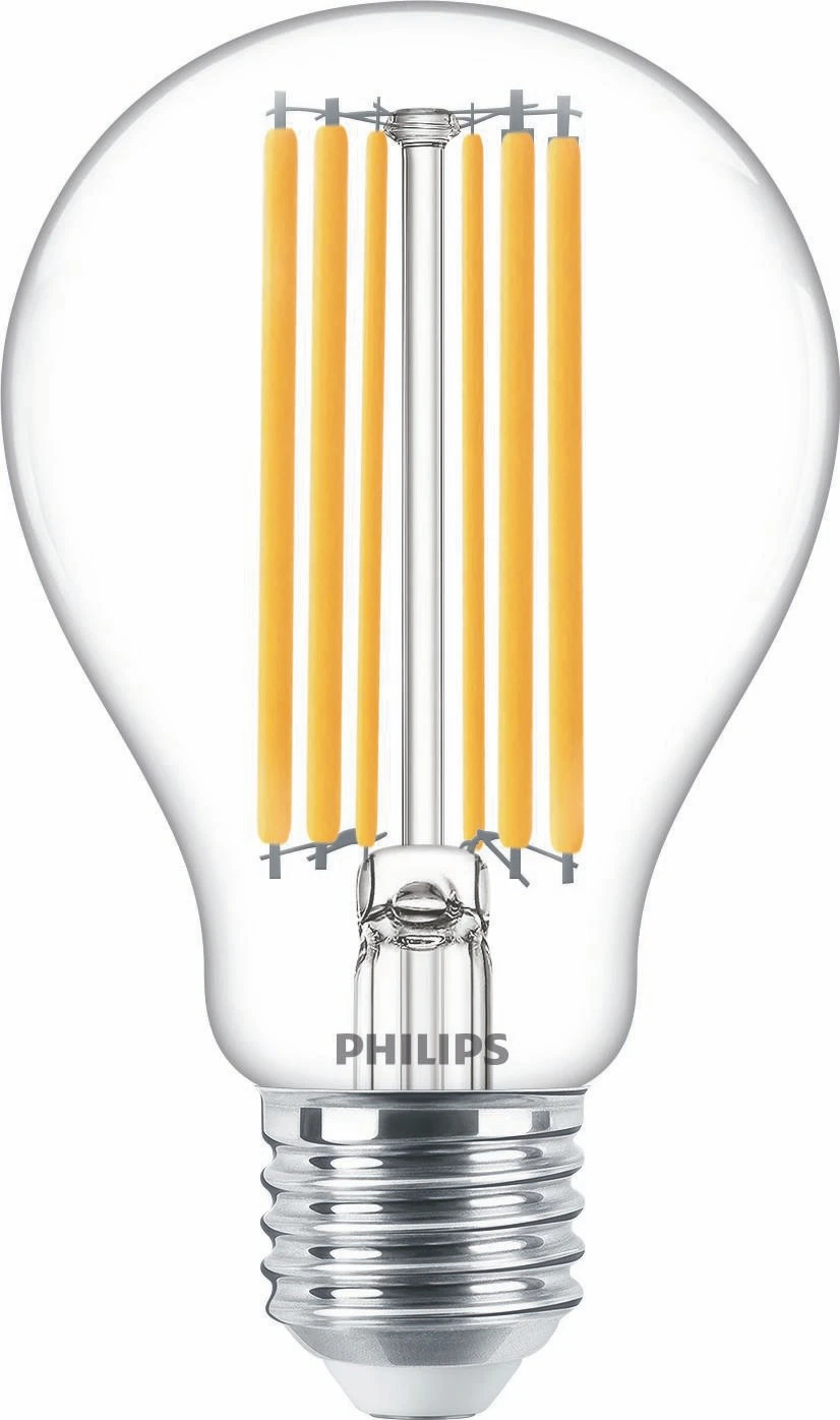 Philips 34649900 CorePro Glass Lampen Mit Hoher Lichtstärke, 13 W, 827, 2000 Lm, E27, Nicht Dimmbar 3 Philips 34649900 CorePro Glass Lampen Mit Hoher Lichtstärke, 13 W, 827, 2000 Lm, E27, Nicht Dimmbar