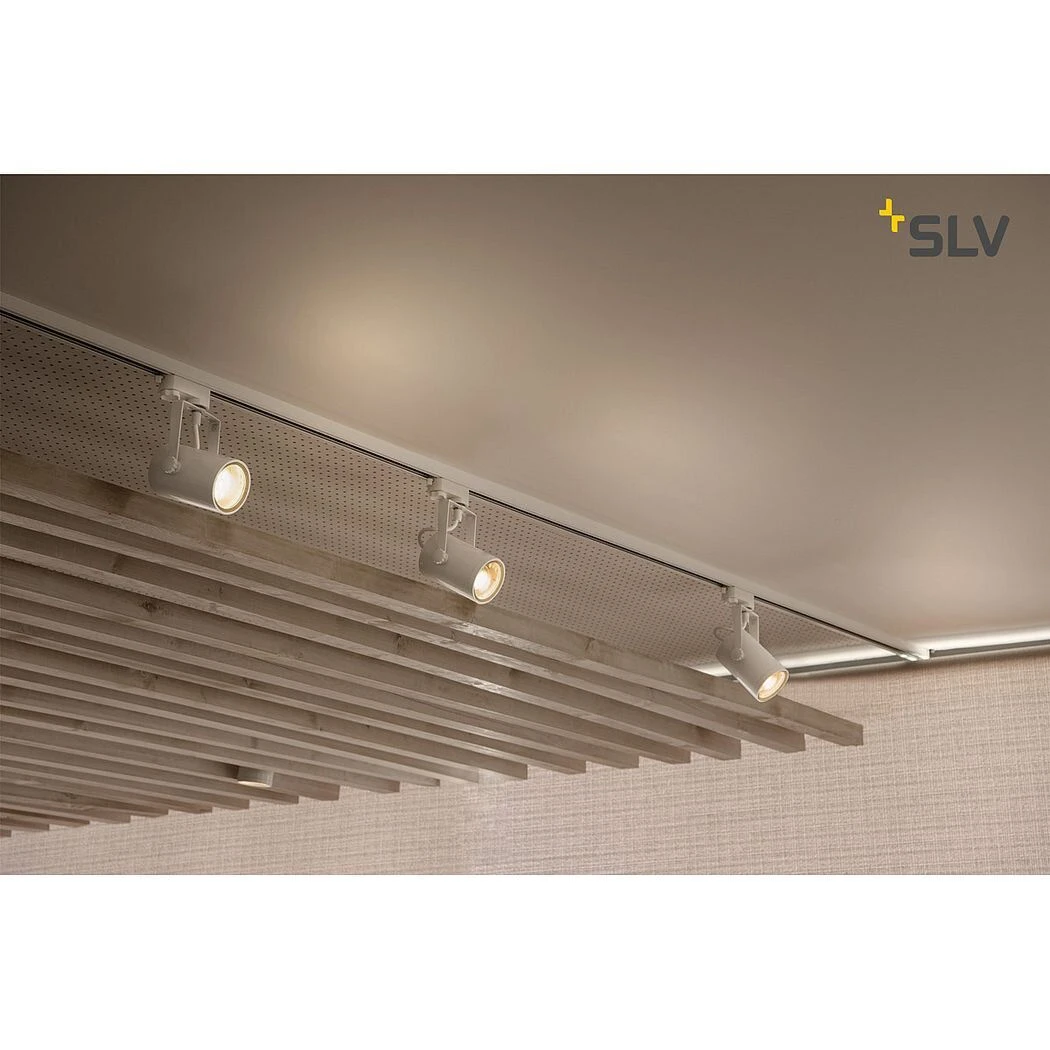 SLV 153851 EURO SPOT 3Phasen-HV-Strahler, GU10, Ohne Leuchtmittel 4 SLV 153851 EURO SPOT 3Phasen-HV-Strahler, GU10, Ohne Leuchtmittel – Bild 2