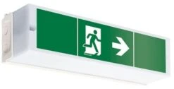 Esylux EN10017551 LED-Notausgangsleuchte, Serie SLA LEDi SC