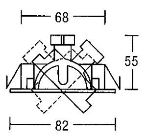 Brumberg 2034.03 Niedervolt-Einbaustrahler, GX5,3 Schwenkbar 4 Brumberg 2034.03 Niedervolt-Einbaustrahler, GX5,3 Schwenkbar – Bild 2