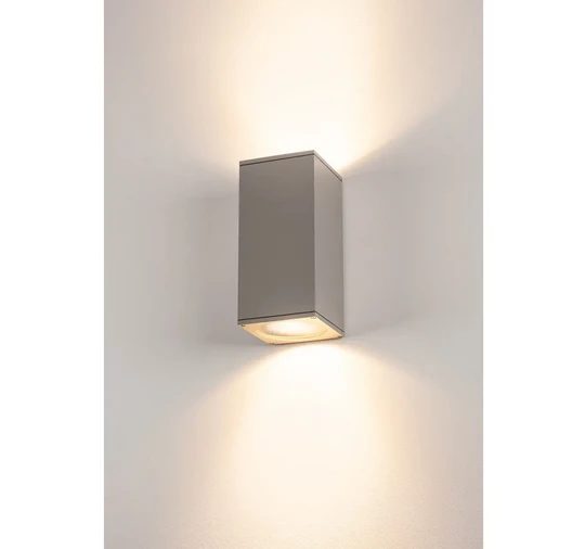 SLV 229574 BIG THEO, Outdoor Wandleuchte, QPAR111, IP44, Eckig, Up/down, Max. 150W 5 SLV 229574 BIG THEO, Outdoor Wandleuchte, QPAR111, IP44, Eckig, Up/down, Max. 150W – Bild 3