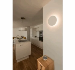 SLV 148091 PLASTRA, Wandleuchte, LED, 3000K, Runder Gips, Ø 30cm 9 SLV 148091 PLASTRA, Wandleuchte, LED, 3000K, Runder Gips, Ø 30cm -Laden Für Heimbeleuchtung 65127d761563697a261156890faa9bedaa3a77ec