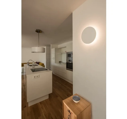 SLV 148091 PLASTRA, Wandleuchte, LED, 3000K, Runder Gips, Ø 30cm 6 SLV 148091 PLASTRA, Wandleuchte, LED, 3000K, Runder Gips, Ø 30cm – Bild 4