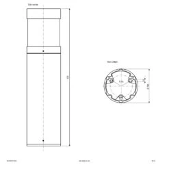 EVN WLR63101502 LED Wegeleuchte 630mm, IP65, 10W, 3000K, 462lm 5 EVN WLR63101502 LED Wegeleuchte 630mm, IP65, 10W, 3000K, 462lm -Laden Für Heimbeleuchtung 651634acb0d8d46edd849f98d330857b8aa6919f