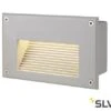 SLV 229702 Einbauleuchte BRICK LED DOWNUNDER, 1,4W/110lm, IP54, Silbergrau -Laden Für Heimbeleuchtung 66474916d5d95b1540725ee5347873dc7e11af7e