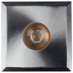 Heitronic 23376 LED Einbaustrahler AUSTIN Eckig 6W Warmweiss