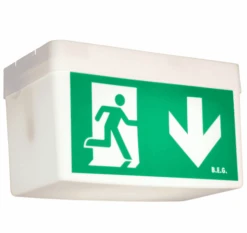 B.E.G. 93002 Classic BD21/6/3-LLD/W/D BEG Safetylux Notleuchte