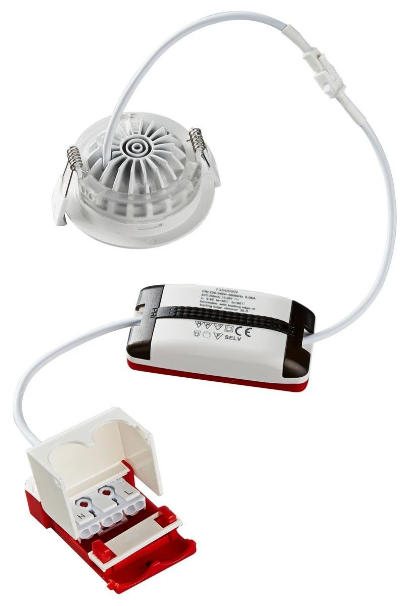 Heitronic 500952 LED Einbaustrahler DL6809 Weiß Rund 24°, Dimm. 4 Heitronic 500952 LED Einbaustrahler DL6809 Weiß Rund 24°, Dimm. – Bild 2