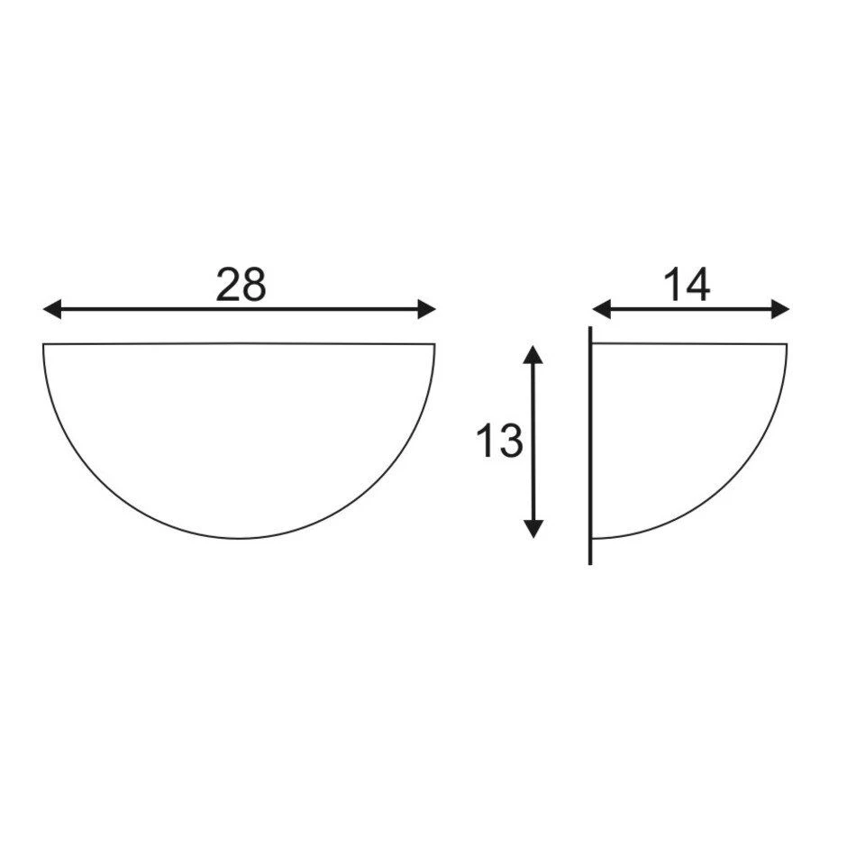 SLV 148013 PLASTRA 101 Gipswandleuchte, E14, 40W 4 SLV 148013 PLASTRA 101 Gipswandleuchte, E14, 40W – Bild 2