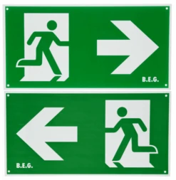 B.E.G. 8860 Piktogramm Zweiseitig/seitlich Für DT32-LEDPiktogramm Zweiseitig Mit Pfeil Nach Rechts Oder Links Für DT32-LED