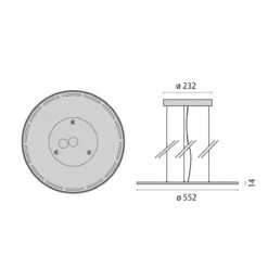 Perform.i.L. 8555291513410 Pendelleuchte Rund FL555PL, 50W/4000K Neutralweiß 11 Perform.i.L. 8555291513410 Pendelleuchte Rund FL555PL, 50W/4000K Neutralweiß -Laden Für Heimbeleuchtung 81ba53ddfdc076b44dd81653823a4f709d21427b 4