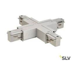 SLV145694 EUTRAC X-Verbinder/ Einspeiser, Silbergrau