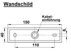 Albert 680285 LED-Wandleuchte Rund, 16W, Schwarz -Laden Für Heimbeleuchtung 8aa0804581c5944dca63eb0ef3113707b38bed3e