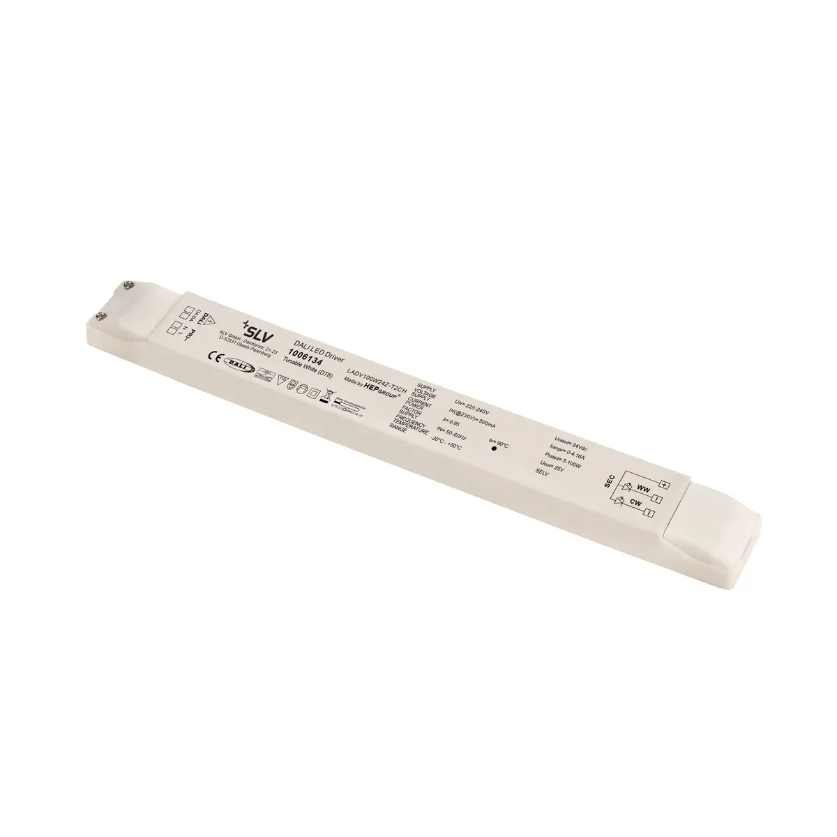 SLV 1006134 LED Netzteil, 100W DALI 24V 2 Kanal Tunable, Dimmbar 3 SLV 1006134 LED Netzteil, 100W DALI 24V 2 Kanal Tunable, Dimmbar