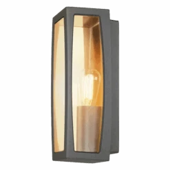 SLV 230655 MERIDIAN BOX 2, Outdoor Wandleuchte, TC-(D,H,T,Q)SE, Max. 25W, Klarer Kunststoff -Laden Für Heimbeleuchtung 8ba2c00ef45a3ab20cc82b29d48691065a78caca