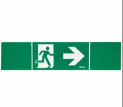 B.E.G. 5495 Piktogramm Für Safetylux FixEKW 20mPfeil Nach Rechts